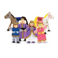 Royal Family Wooden Doll Set